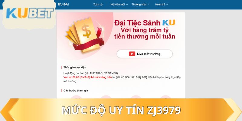 Mức độ uy tín ZJ3979